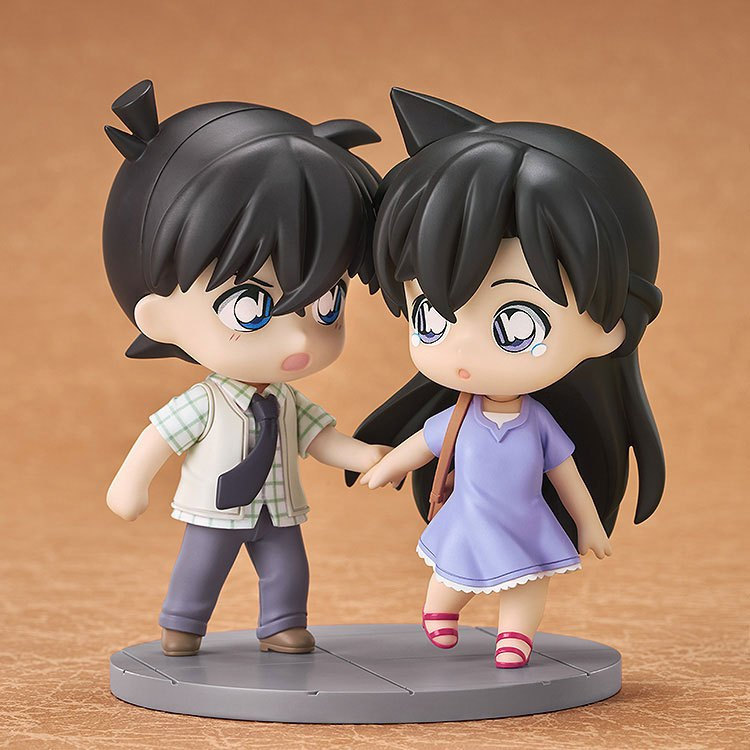 (📌PRE-ORDER)Qset+ Detective Conan Shinichi Kudo & Ran Mouri Complete Figure Genuine