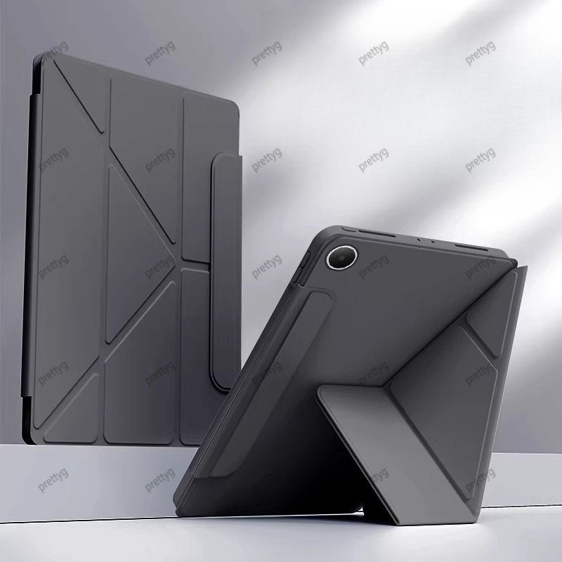 สําหรับOppo Pad 5 Matte Air5 กรณี 12.1 นิ้ว2025 Y-พับPUหนังสําหรับFunda Oppo Pad SE 11 นิ้วOPD2417 แท็บเล็ตกรณี