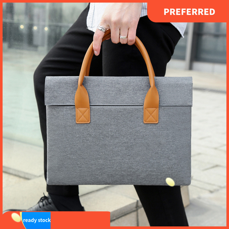 [4 สี 3 saizs] คอมพิวเตอร์กันน้ํา 53 ซม. beg-Men & Women High-End Oxford Official beg | การจับคู่สีเ