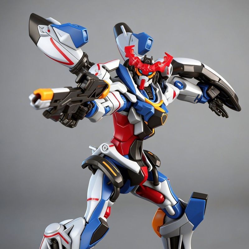 Haikou City Senus Department Store (การลงทุนส่วนบุคคล) Lego Toys พร้อมสต็อกประกอบรุ่น HGGQX0 11/144 GQuuu Cross-Time War Gundam uuX Theatrical Version