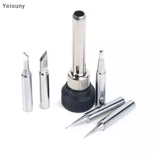[Yei] สําหรับ ESD 8552D 936 737D 898D 907 HAKKO ปลายเหล็ก Cannula ปลอกและ 5 X หัวแร้งเคล็ดลับสถานีบัดกรีเหล็กอะแดปเตอร์ COD