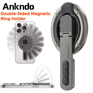 อันนิโด 360°หมุนขาตั้งโทรศัพท์แม่เหล็กสองด้านสําหรับ MagSafe…