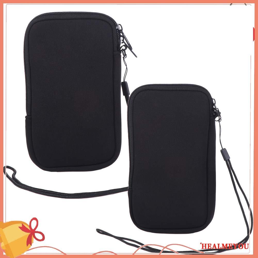 AQUA Neoprene Phone Bag, Neoprene Pouch Phone Protective Pouch, Portable Portable Soft Dustproof Mobile Phone Bag Pouch Smart Phone