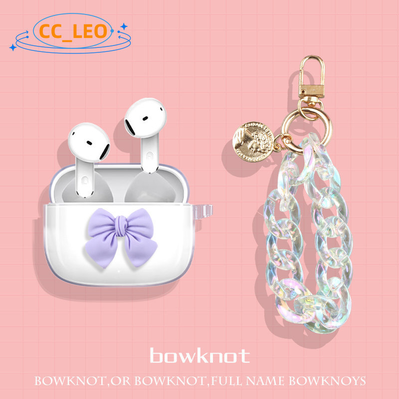 For Honor Choice EarBuds X7e Active Case Transparent Soft Case Suitable for Honor Choice EarBuds X7e