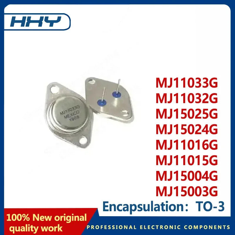 5PCS MJ11032G MJ11033G MJ15024G MJ15025G MJ15003G MJ15004G MJ11015G MJ11016G TO-3 MJ11015 MJ11016 MJ