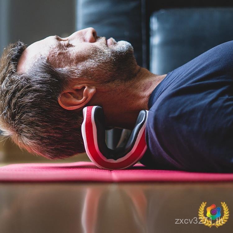 ผู้ผลิตนวดปั้น⇕Corrector กดกันน้ํากระดูกสันหลังส่วนคอโฟมยืด Headrest EVA นวด Traction อุปกรณ์ 2K19