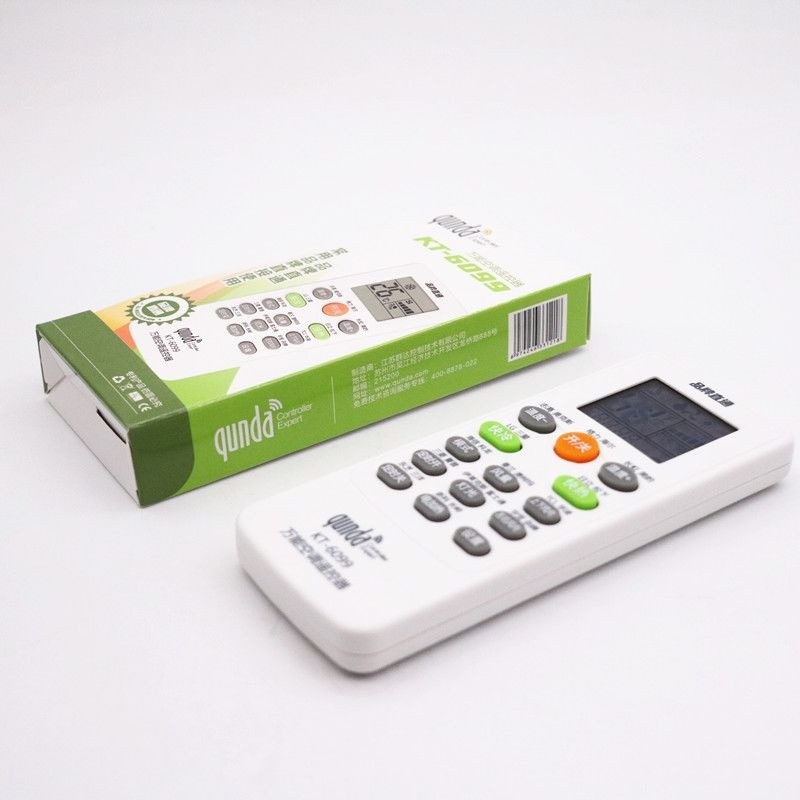 Qunda KT-6099 รีโมทแอร์สากล | สำหรับแอร์ประหยัดพลังงาน | ค้นหาอัตโนมัติ | ใช้ได้ทุกยี่ห้อ