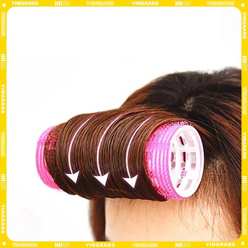 [yingrans] 4size Hair Rollers Hair Curlers Lazy Curler Hair Roller พร้อมแผ่นอลูมิเนียม TH - รูปที่ 7