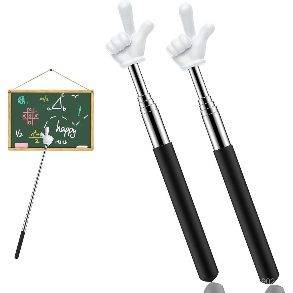 Telescopic Teacher Pointer Stick – Mini Retractable Handheld Finger Pointer Stick for Classroom, Pre