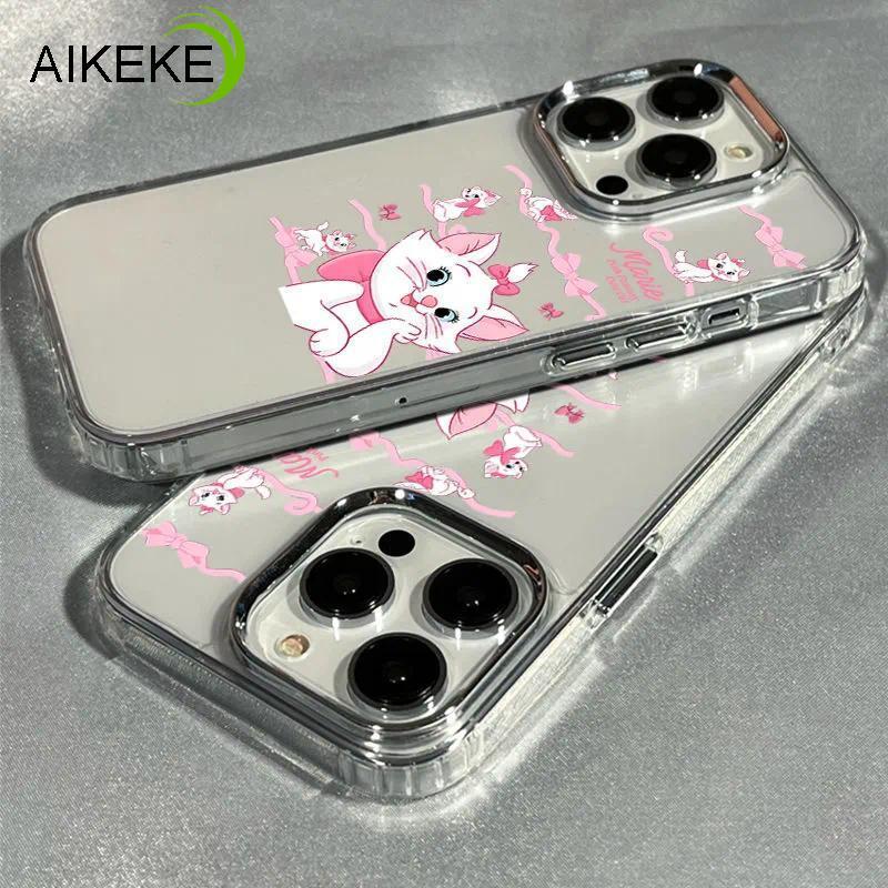 โบว์น่ารักแมวชุบเคสโทรศัพท์สําหรับOPPO A38 A33 A32 A31 A18 A17K A17 A15S A15 A12E A12 A11K A9 A8 A7N