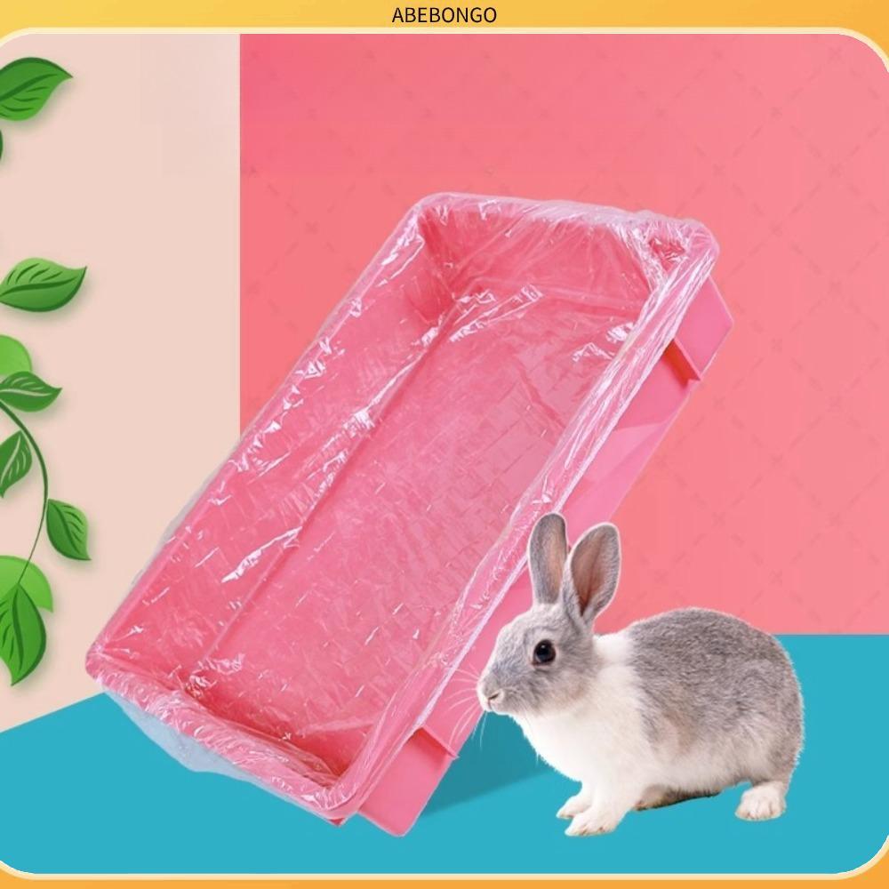อับโก 10ชิ้นสัตว์เลี้ยงถาดปก,หนาใสกรงกระต่ายถาดเสื่อ,ทนทานทิ้งยืดหยุ่นกรงนกถาดสําหรับสุนัขแมว