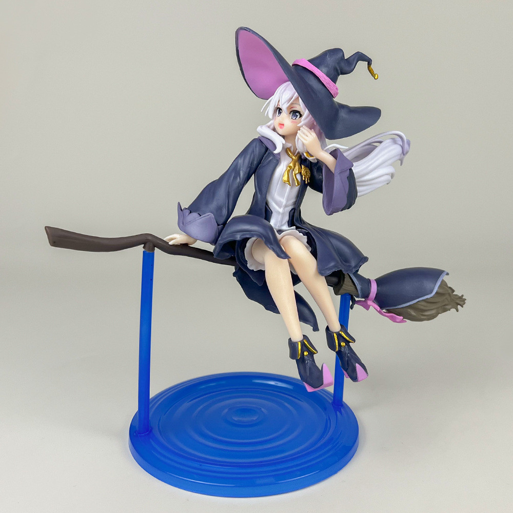 【Ready Stock】 Anime Garage Kits Witch Tour Kweichow Moutai Witch Irena Sitting Broom Secondary Dolla