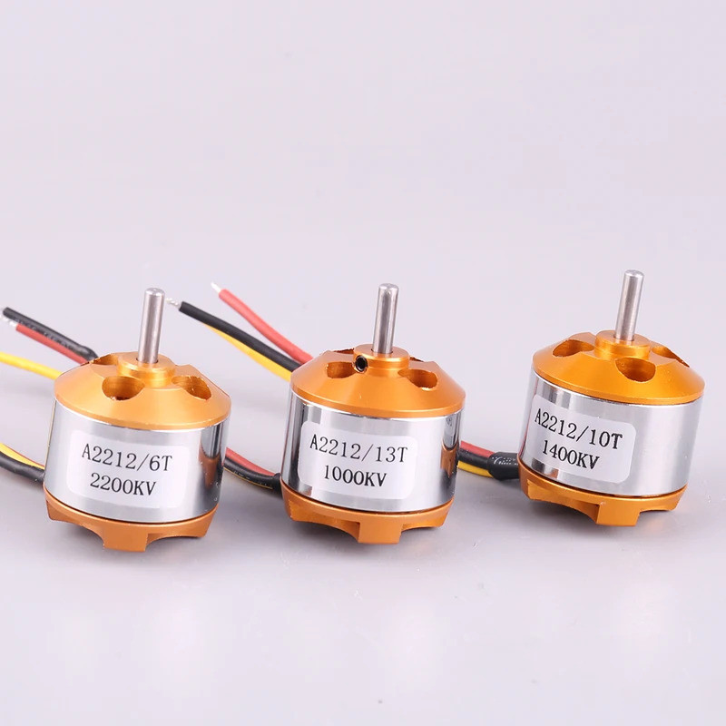 A2212 มอเตอร์ไร้แปรง 930KV 1000KV 1400KV 2200KV 2450KV สําหรับ RC เครื่องบินเครื่องบิน Multi-copter 