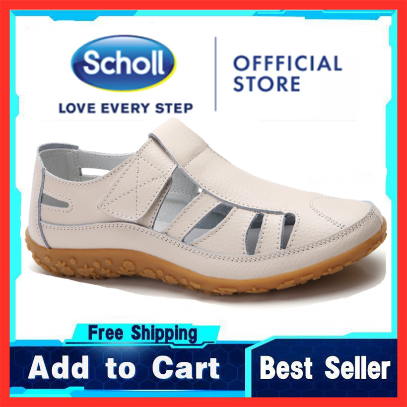 scholl women shoes Women's scholl leather shoes sandal scholl ladies shoes kasut scholl women slippe