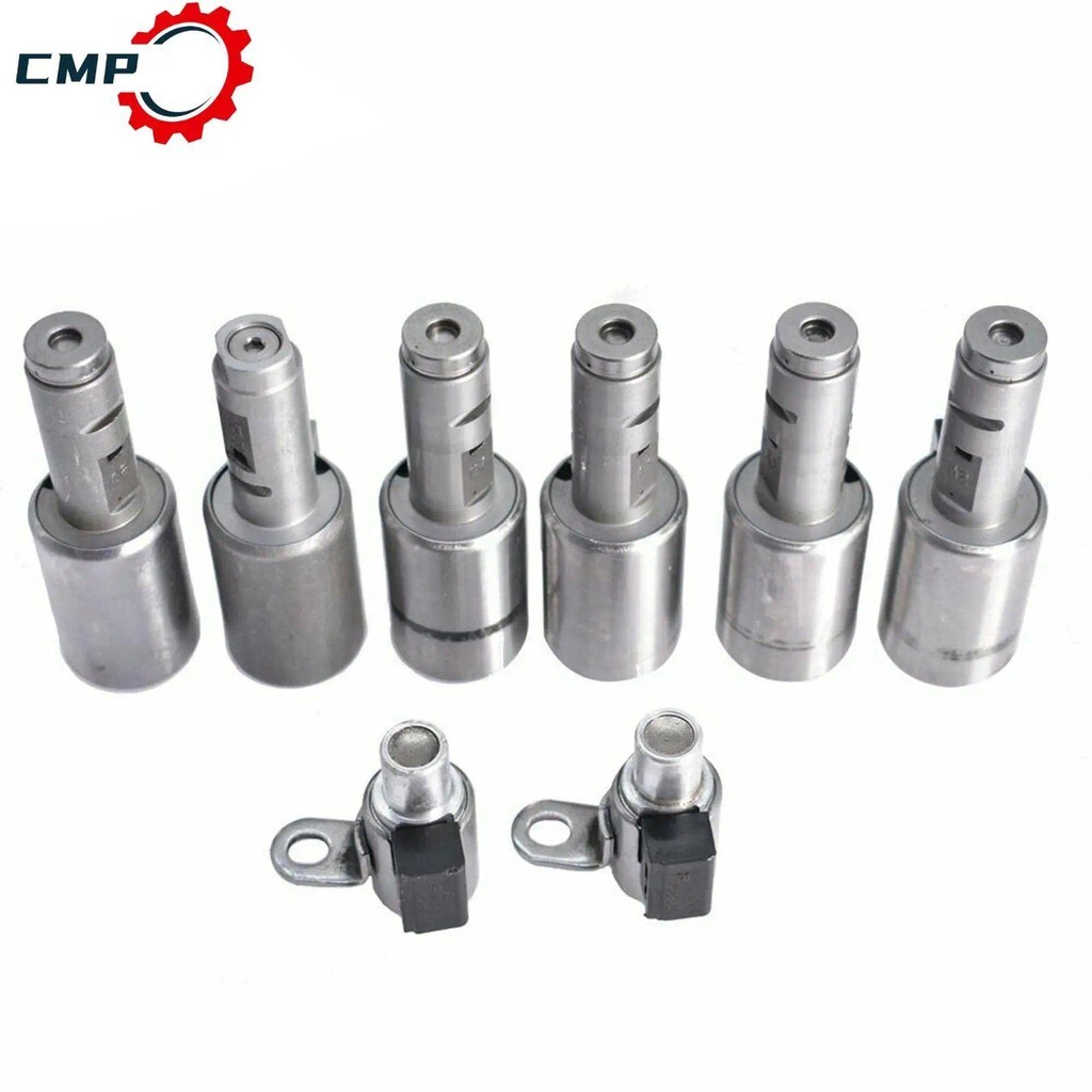 8 ชิ้น TF80SC เกียร์ Solenoid ชุด TF80SC TF80-SC สําหรับ 2006-2011 Volvo XC90 4.4L V8 TF81-SC TF81SC