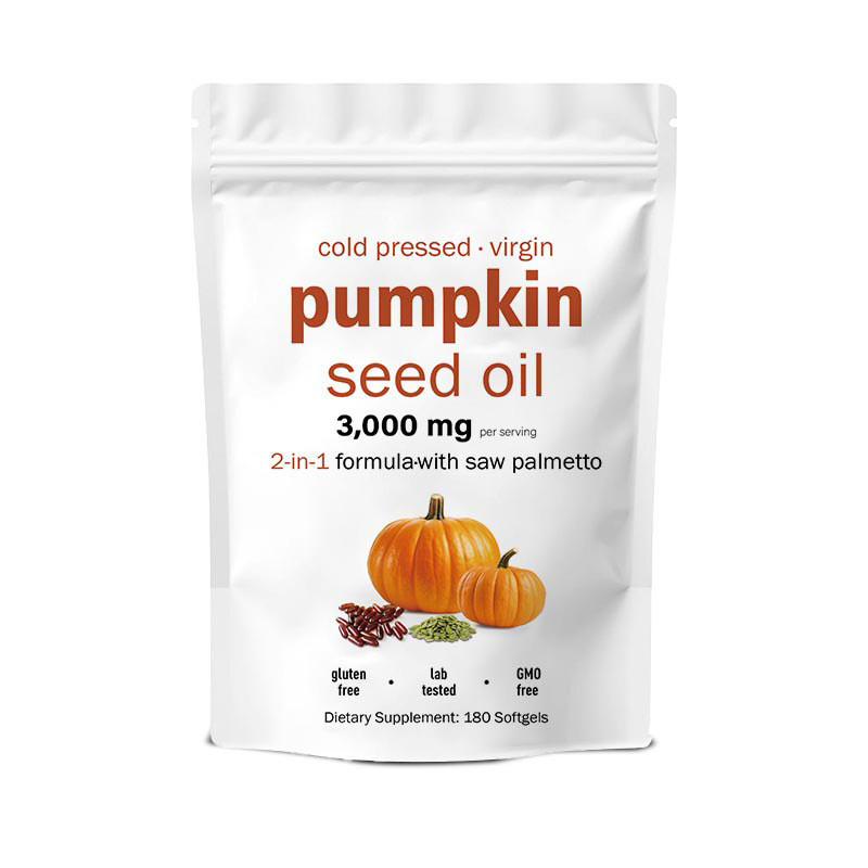 คลังสินค้าพร้อม Fast Shipping Pumpkin Seed Oil Soft Capsules 180 แคปซูล TK โรงงานแหล่งกัมมี่ขายดี O 