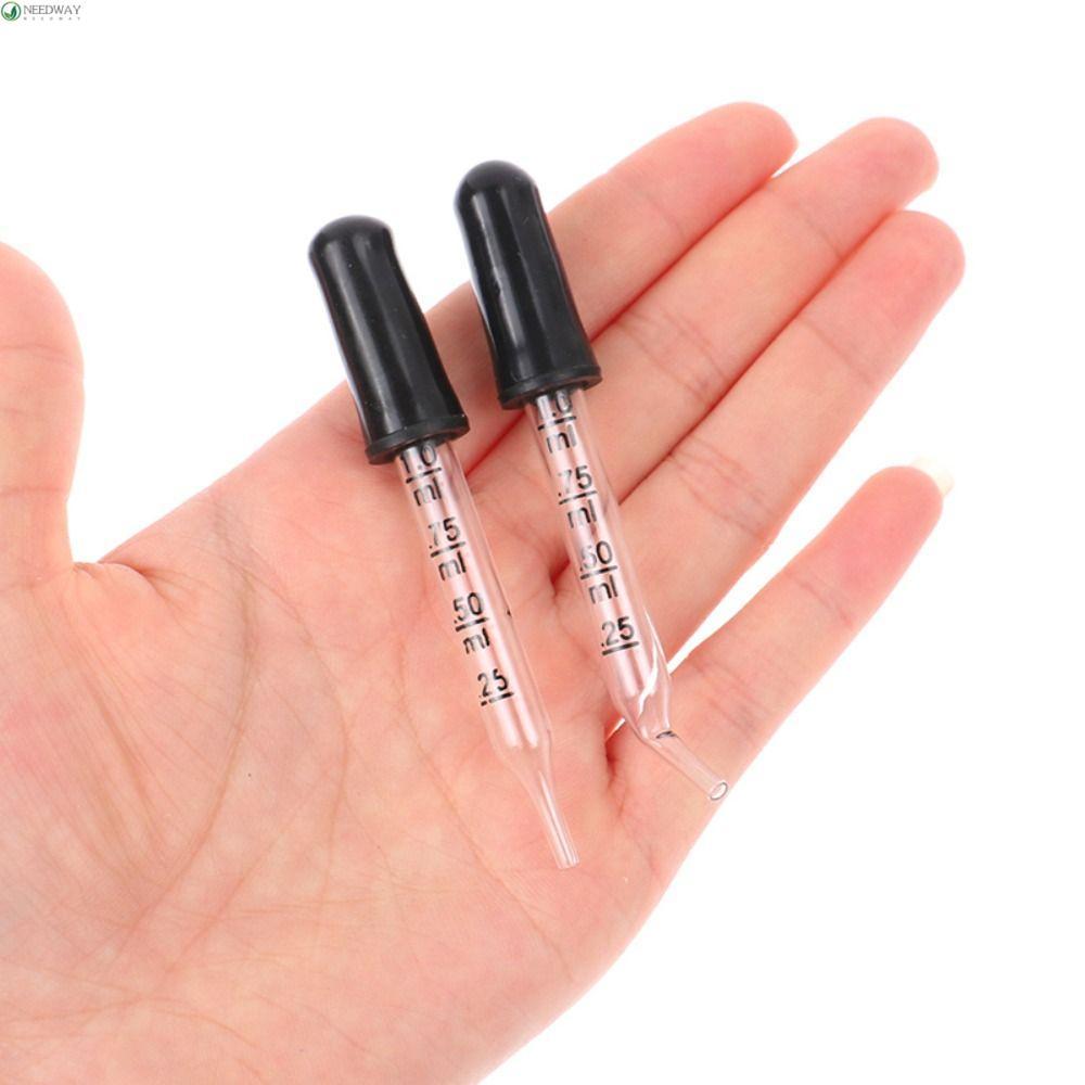 NEEDWAY Scale Dropper 1ml อเนกประสงค์ 7 ชิ้นน้ํามันหอมระเหย Dropper ขวดน้ํามันหลอด Dropper Transfer 