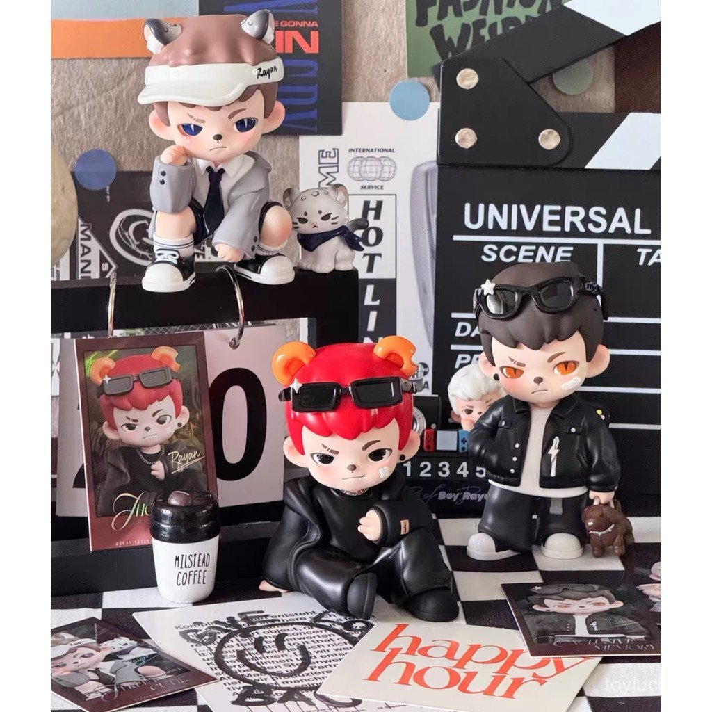[tnt]Rayan Brother v4 Natural Gamer Blind Box Figurine Trendy Toy Collectible Ornament Gift MKQO