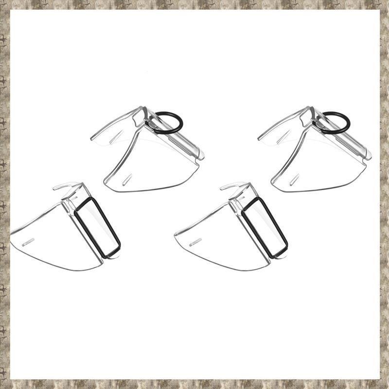 [zv0lma8i] 2 คู่แว่นตานิรภัยด้านข้างโล่บนตา Glasse โล่ด้านข้างกันลื่นบนโล่ด้านข้างสําหรับแว่นตานิรภั