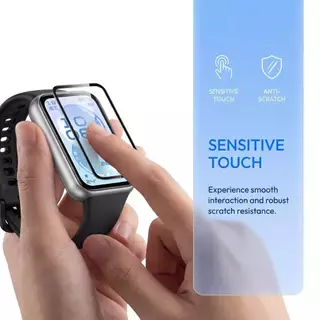 กระจกนิรภัย 9D/ ฟิล์มนุ่มสำหรับ for Smartwatch Huawei Band 11/11 Pro อุปกรณ์ป้องกันหน้าจอสำหรับ for Huawei Band 10 9 8 7