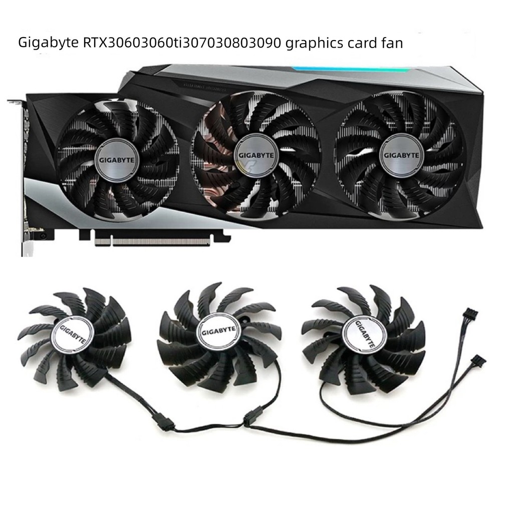 พัดลมระบายความร้อนการ์ดกราฟิก Gigabyte/Gigabyte RTX3070ti 3080 3090 GANING OC