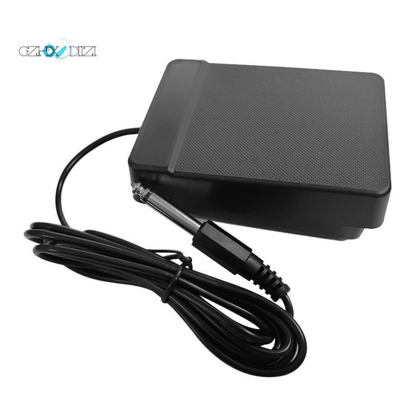GzhxdiiziMusic Pedal Foot Switch Foot ดําเนินการ Pedal Controller เครื่องดนตรีอินเทอร์เฟซเสียงสวิทช์
