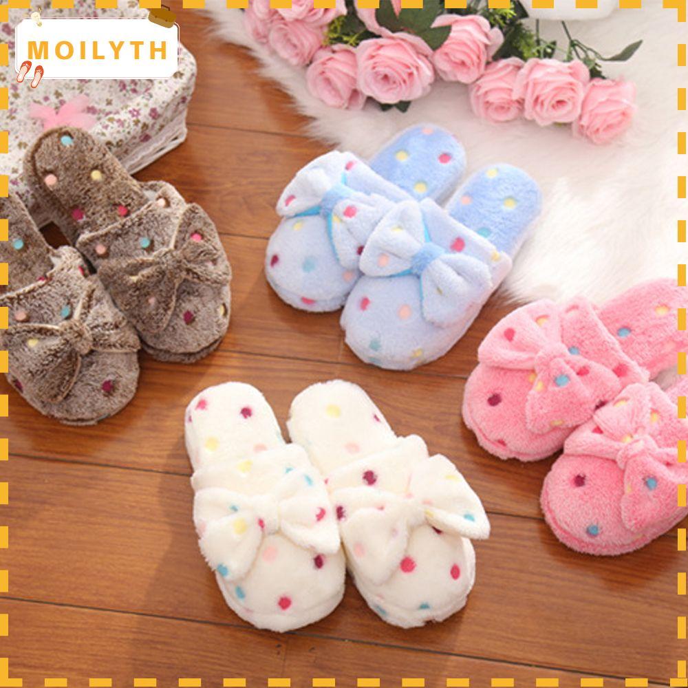 MOILYTH Home Shoes Non-slip Winter Ladies