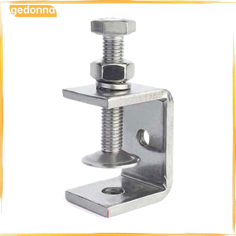 [gedonna] พรีเมี่ยมโลหะ U Clamp สแตนเลส C Clamp Wide Jaw Tiger Clamp สําหรับซ่อมรถยนต์โครงการงานไม้