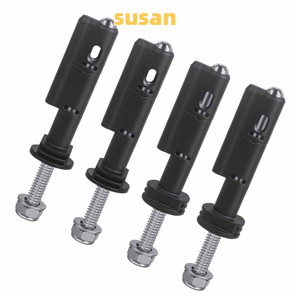 SUSAN หมุดยึด 4 ชิ้น, ความยาว 140 มม.สแตนเลสสตีลบอร์ดยึด Pins, การออกแบบล็อคเข้ากันได้กับ MaxTrax MK