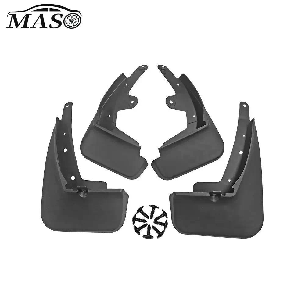 4 ชิ้นรถด้านหน้าด้านหลัง Splash Guards Mudguard Fender ชุดรถจัดแต่งทรงผม Mud Flaps สําหรับ Mazda CX-
