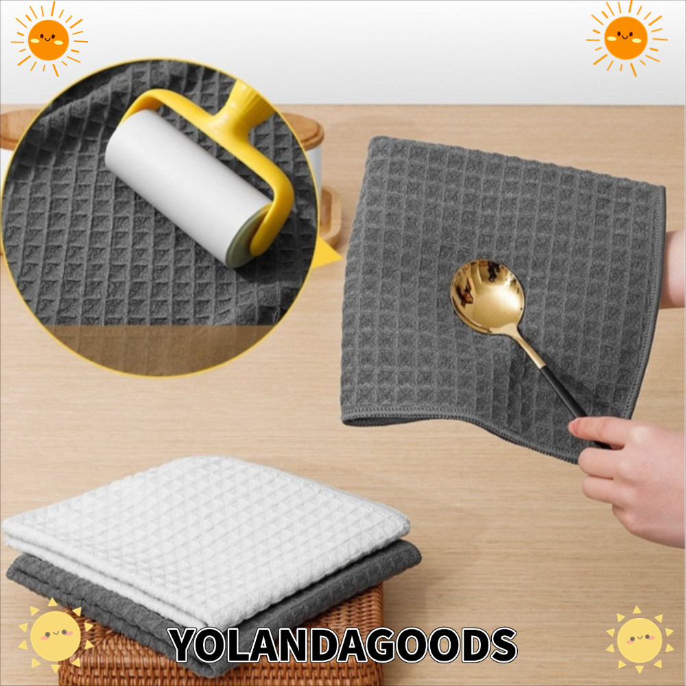YOLANDAGOODS1 Bar Bar Bar Bar Towel, Super Absorbent ไม่มีกาแฟผ้าสําลี|ผ้าขนหนู, Creative Square Sof