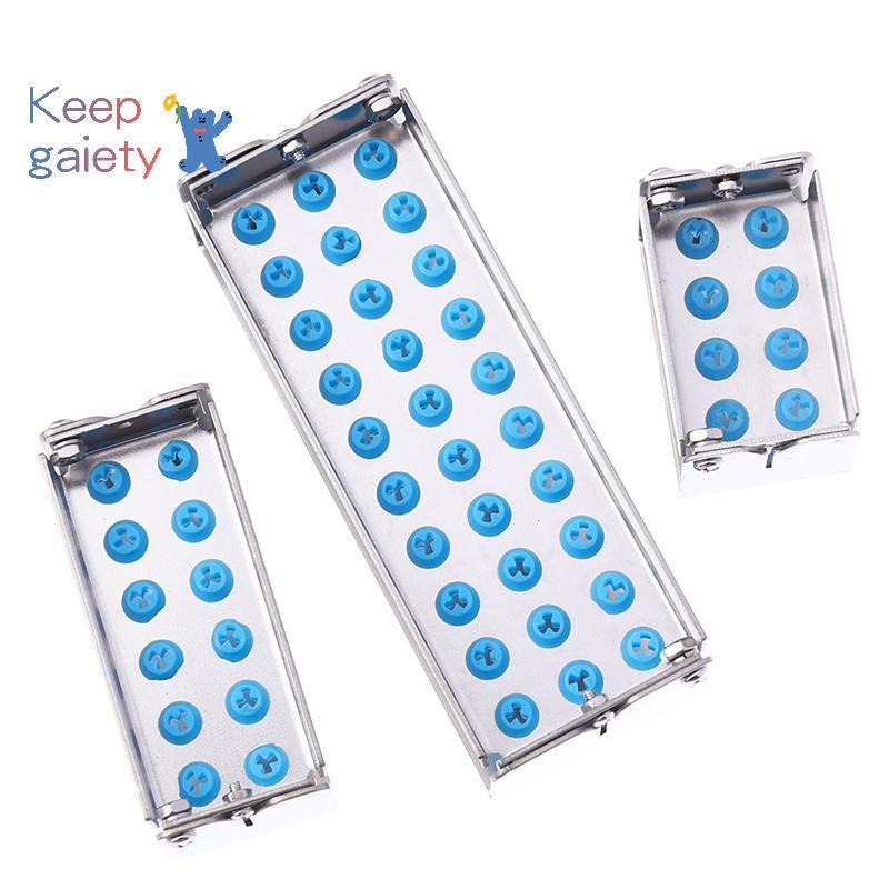 [Kpt-t] Bur Holder Autoclave Sterilizer Case Endo File Disinfection Box Organizer [ใหม่]