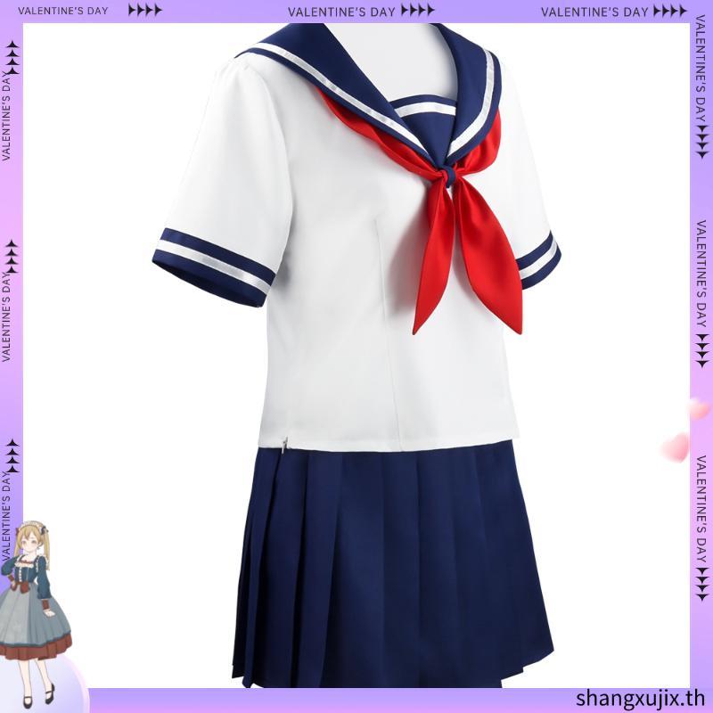 Game Yandere Simulator Cosplay Costume Ayano Aishi Uniform Yandere Chan JK School Uniform Women Outf