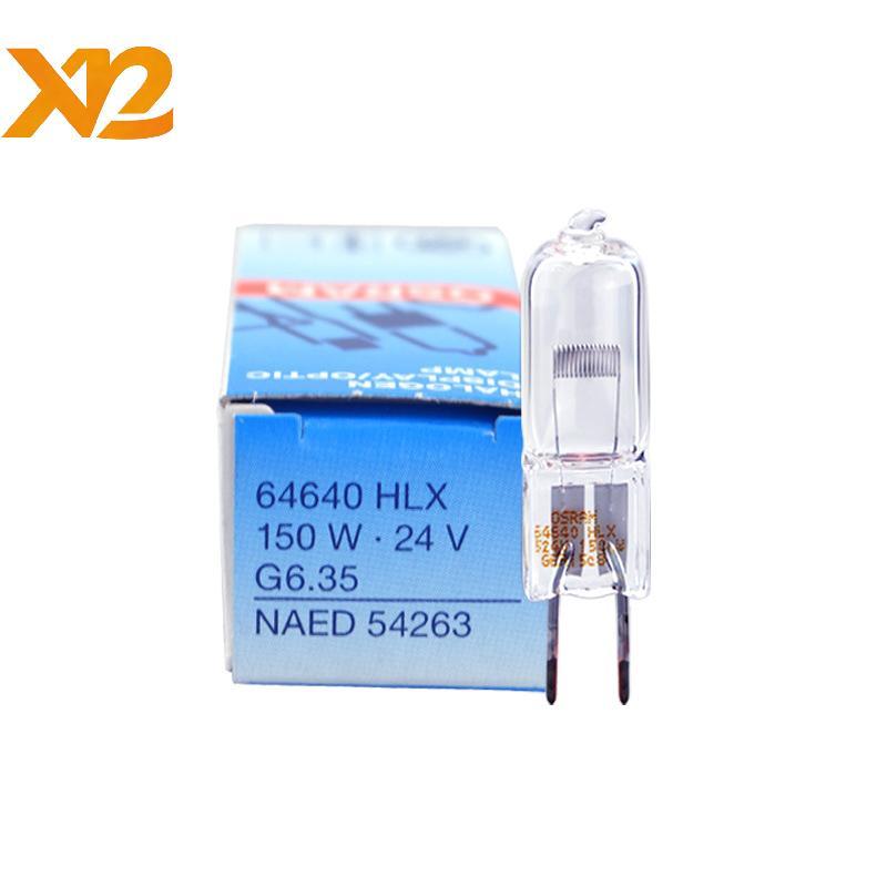 [XXNZMM] Osram 64640 HLX โคมไฟ 24V 150W G6.35 สําหรับผ่าตัดวิดีโอโปรเจคเตอร์กล้องจุลทรรศน์โคมไฟผ่าตั
