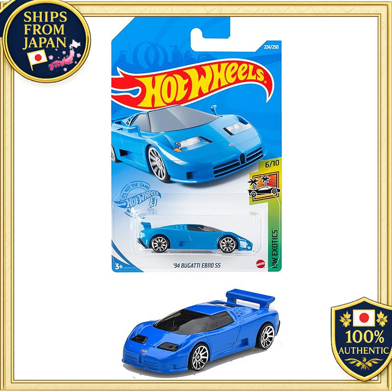 Hot Wheels Basic Car Bugatti EB110 SS