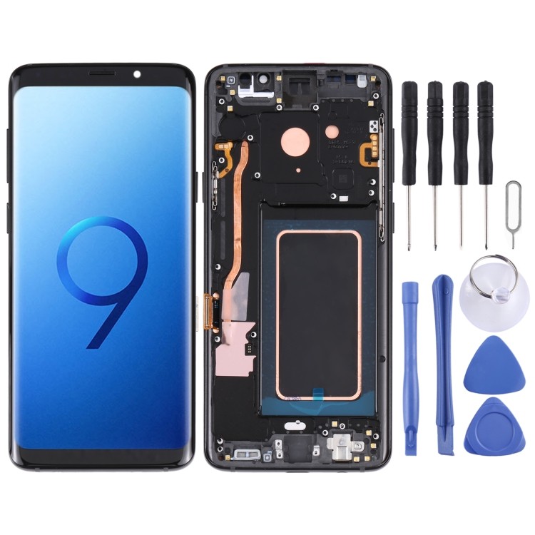 โรงงานขายตรงหน้าจอ LCD Super AMOLED สําหรับ Galaxy S9+ / G965F / G965F / DS / G965U / G965W / G9650 