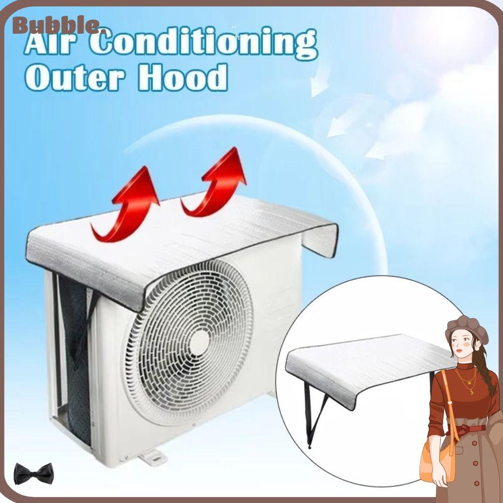 BUBBLE เครื่องปรับอากาศ Protective, ฝาครอบเครื่องปรับอากาศ Anti-Snow 46x95CM, กระเป๋าทําความสะอาดกันฝุ่นครีมกันแดด – โปรปัง