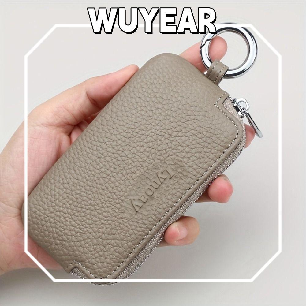 กระเป๋าใส่กุญแจ PU หนัง ขนาดกะทัดรัด สำหรับพกพา มีซิป ใช้งานได้หลากหลาย สำหรับทั้งผู้ชายและผู้หญิง