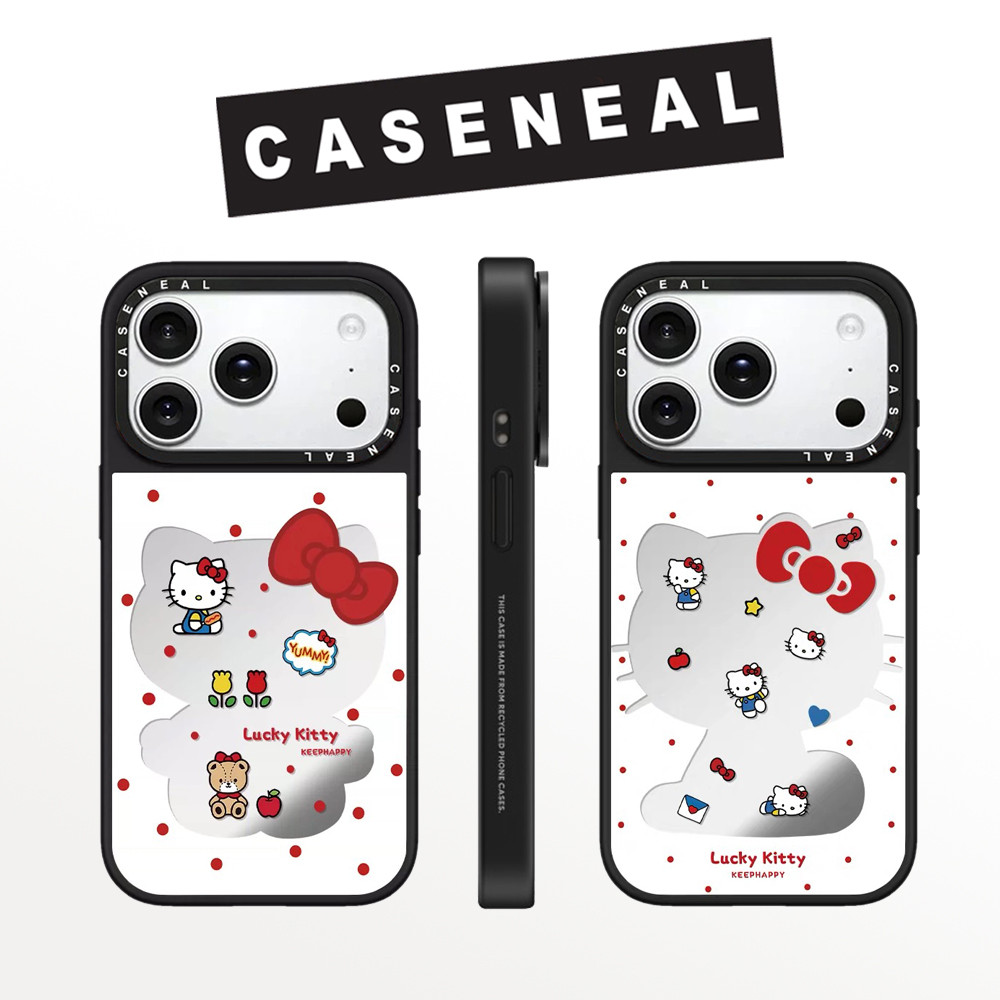 Drop proof CASENEALเคสโทรศัพท์สําหรับiPhone 17ProMax 17pro 17 air 16promax 16 15promax 15 14promax 13 13promax hard Caseน่ารักKitty 12 12PromaxกรณีiPhone 14กรณีคุณภาพสูง