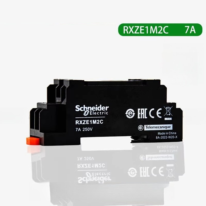 Schneider ฐานรีเลย์กลาง RXZE1M2C ซ็อกเก็ต 8 หลุม 7A