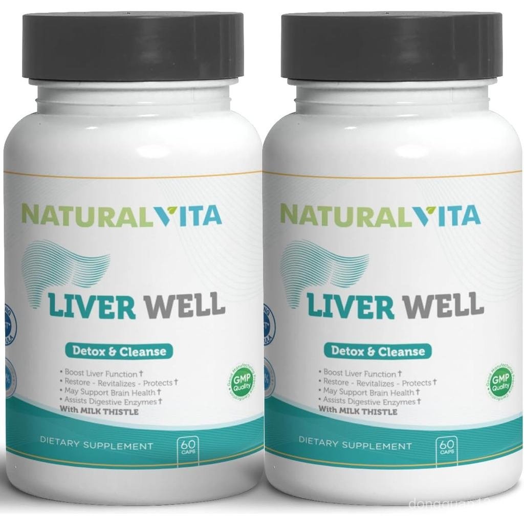 Liver Well (2) ทําความสะอาด, Metabolic Support Dtox - อาหารเสริมตับเพื่อสุขภาพตับพร้อมสารสกัด Milk T