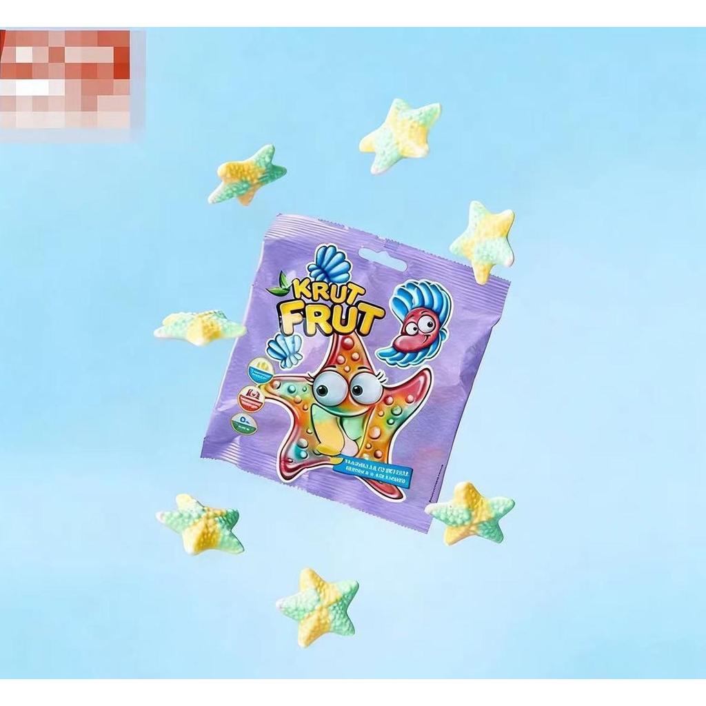 รัสเซียนําเข้า KDV Gummy Gummy ผลไม้รูปน่ารัก Gummy tao415