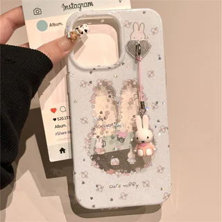 Upick- สําหรับ iPhone 13 14 15 16 11 12 17 Pro Max 7 8 Plus SE X Xr Xs Max เคสโทรศัพท์กันกระแทกปกอ่อน การ์ตูนที่น่ารัก