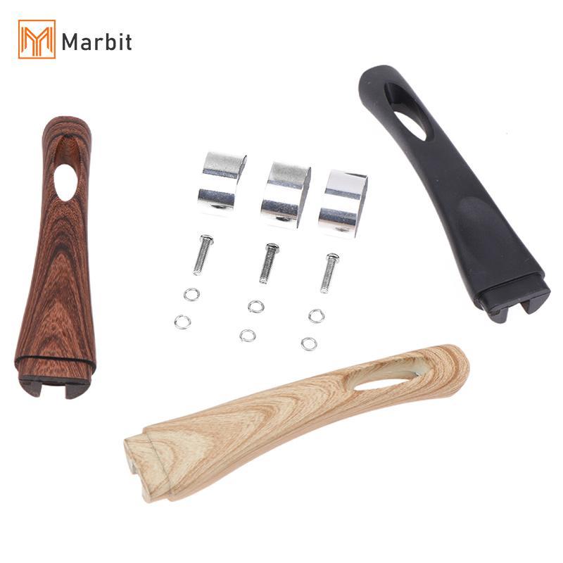 Marbit 1 PC Bakelite Pan หม้อจับ Anti Scalding PAN Universal Ergonomic อุปกรณ์ครัวเปลี่ยนที่ถอดออกได้ Bakelite Grip null