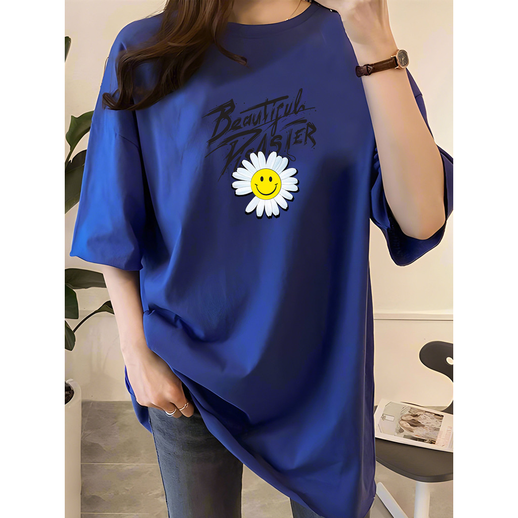 2G5905 T เสื้อผู้หญิงเสื้อผ้า TShirt เสื้อ T เสื้อ Plus ขนาด TShirt ผู้หญิงกันน้ํา sce
