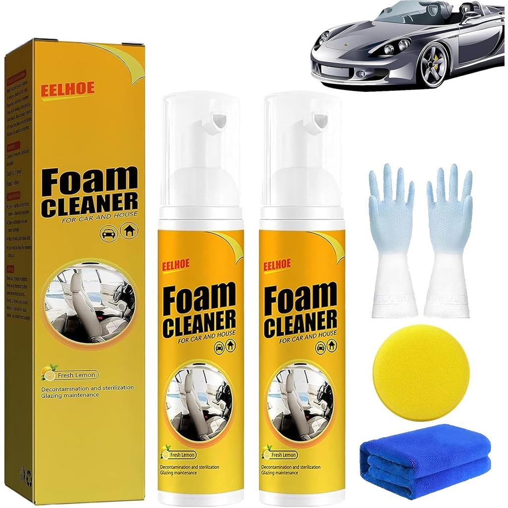 Magic Foam Cleaner, Magic Foam Cleaner ตัวแทนทําความสะอาดอเนกประสงค์, โฟมทําความสะอาดสําหรับรถยนต์, 