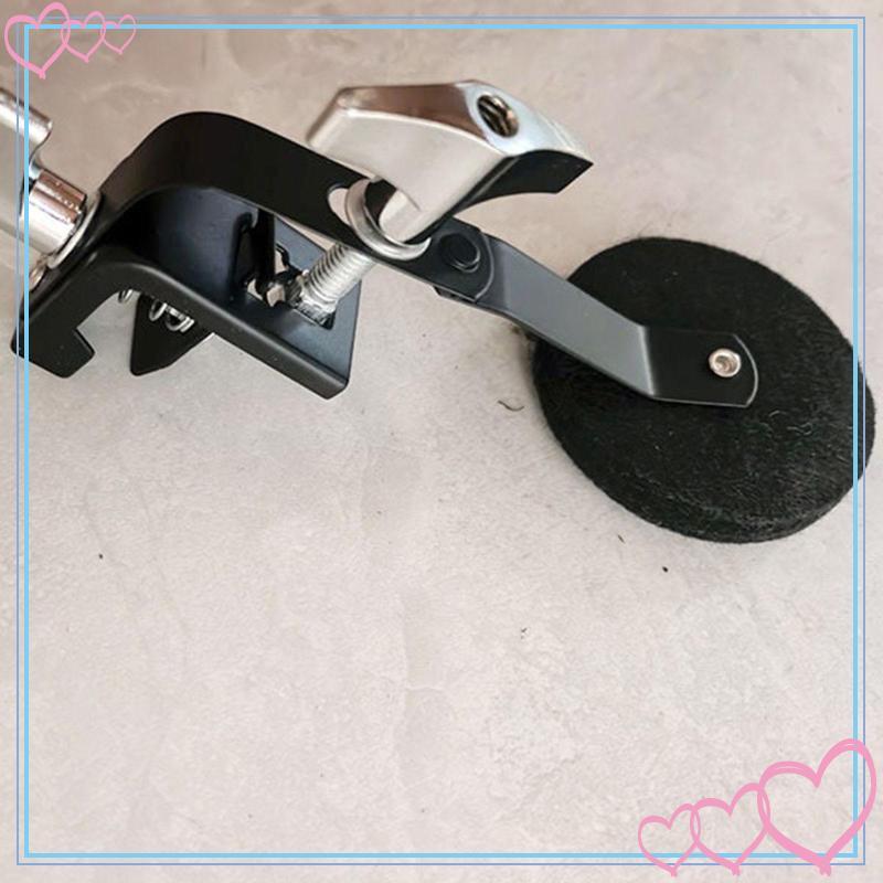 [meteor2] Drum Damper Clamp Noise Reduction Metal Drum Muffler Practice Drum Parts สําหรับชุดกระทบแล