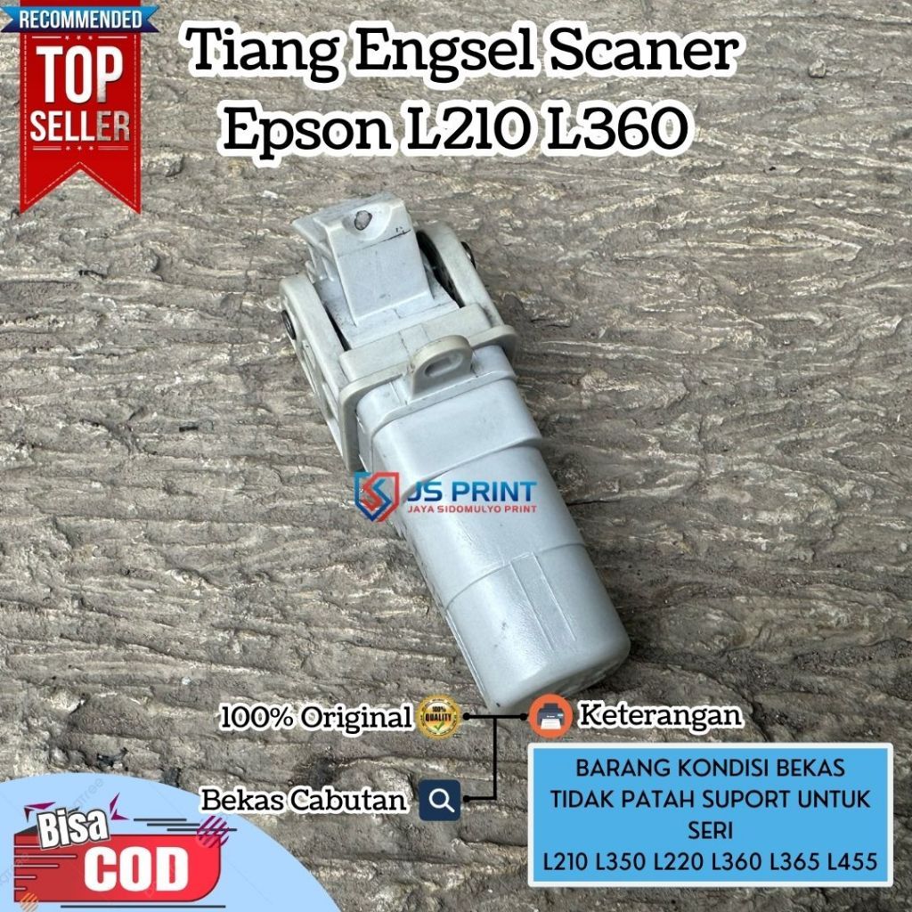 Epson L360 L210 L220 L355 Scaner บานพับคันโยก Epson L360 Scanner Mount Pole