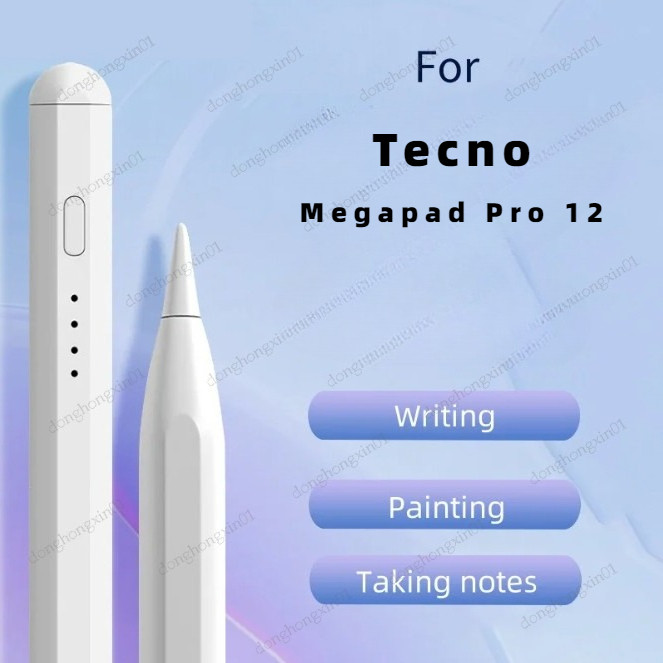 ปากกาสไตลัสสําหรับ Tecno Megapad Pro 12 นิ้ว 2025 ปากกาสไตลัสสําหรับ Tecno Megapad Pro 2025 12 แท็บเล็ต Touch Smart Active ดินสอ