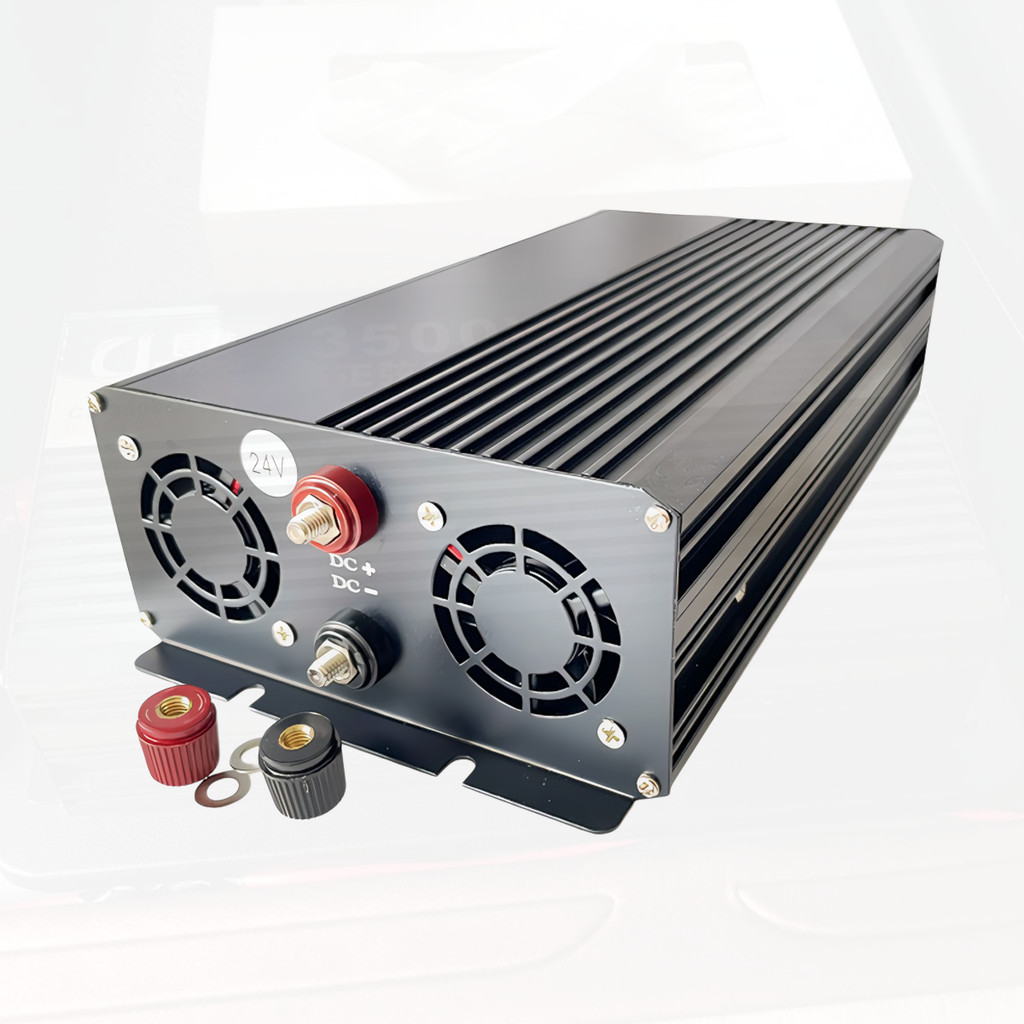 อินเวอร์เตอร์ 3500W แปลงไฟรถยนต์ ใช้งานกลางแจ้งได้ดี